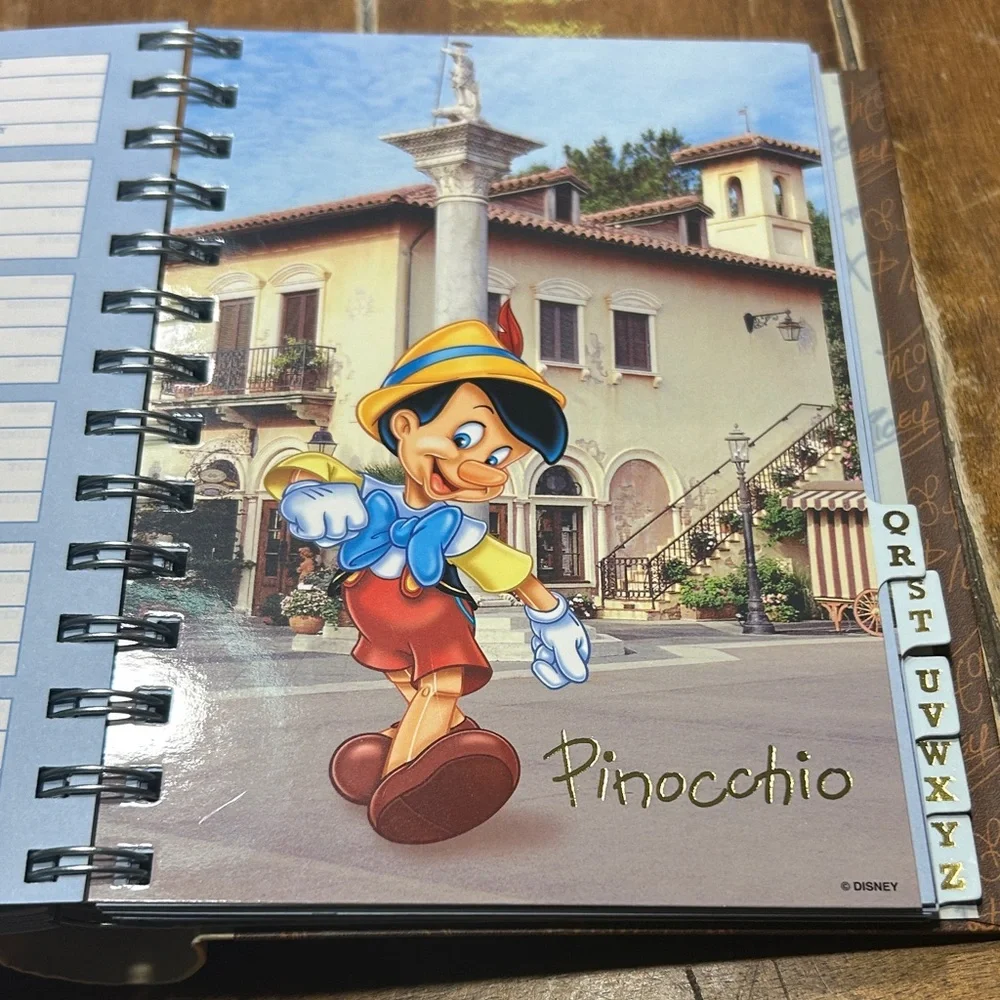 Disney Character Address Book Vintage